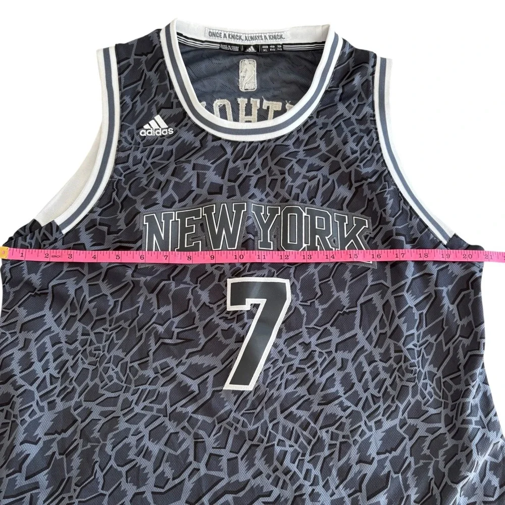 Adidas NBA New York Knicks #7 Limited Edition‎ Basketball Jersey Boys XL